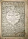 BIBLES, etc.  1619-20  The Holy Bible, Containing the Old Testament and the New.